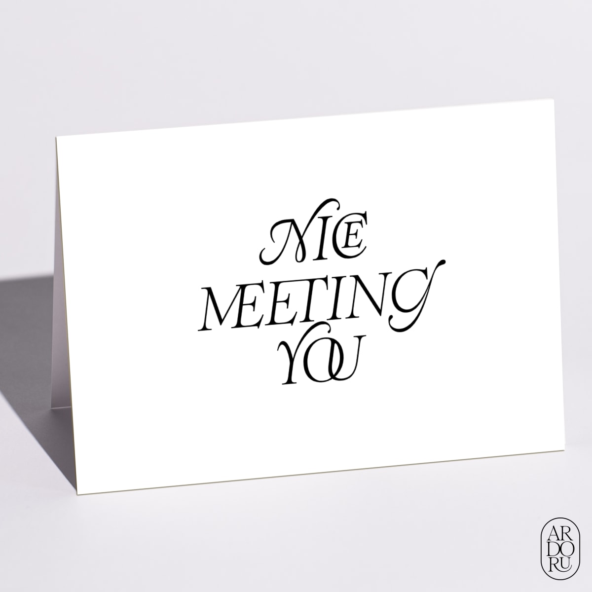 Nice To Meet You by Francesco Dipierro
