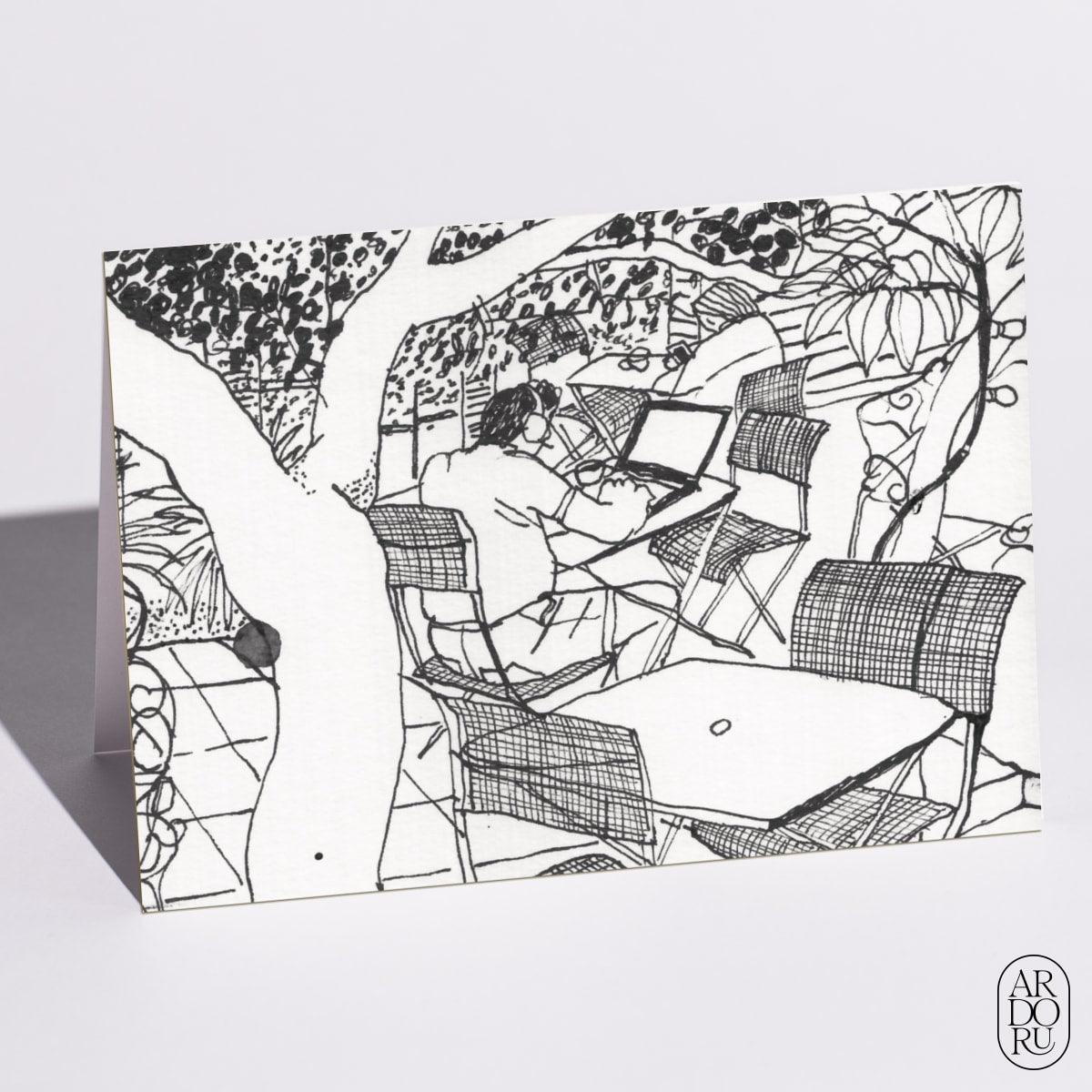 A Shady Spot by Lena Yokoyama