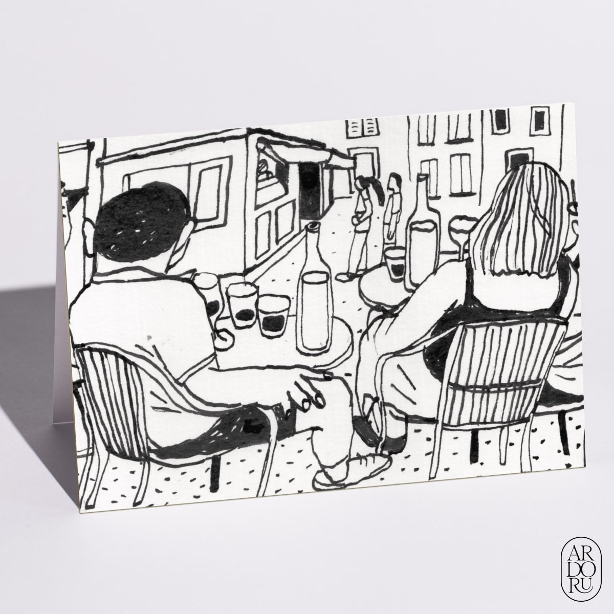 An Evening With Orange Wine by Lena Yokoyama
