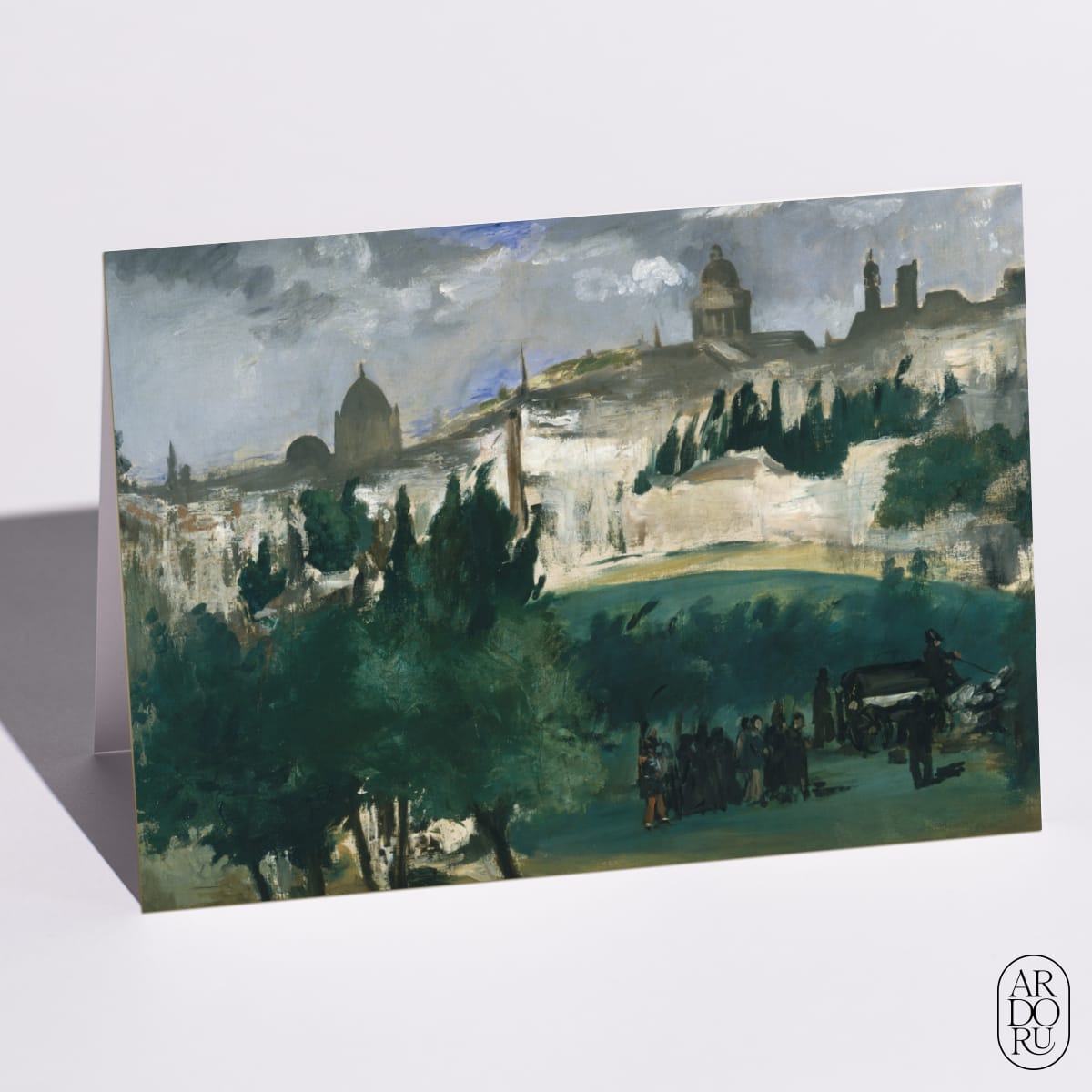 The Funeral by Édouard Manet