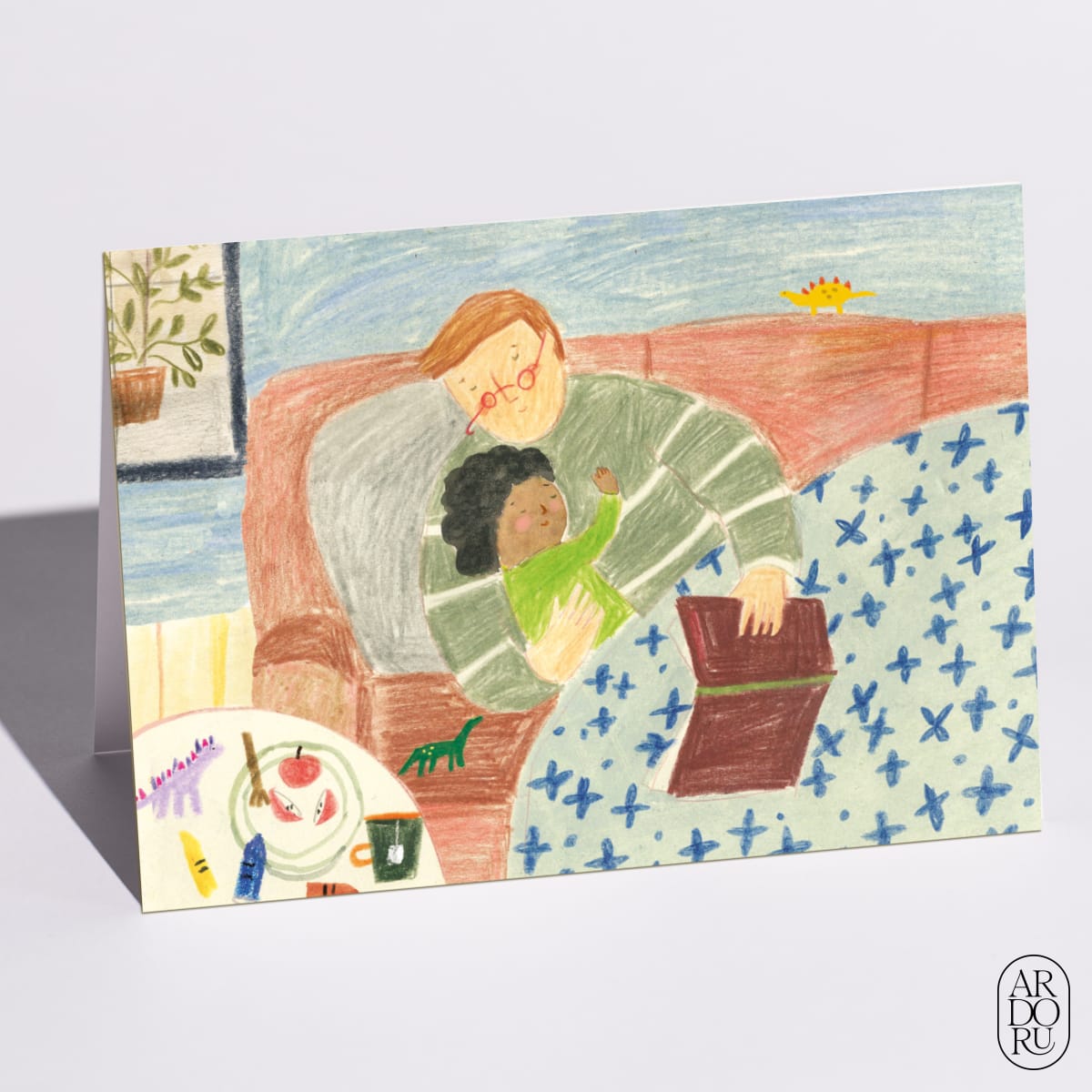 A Blanket, A Book, And A Warm Hug by Zafouko Yamamoto