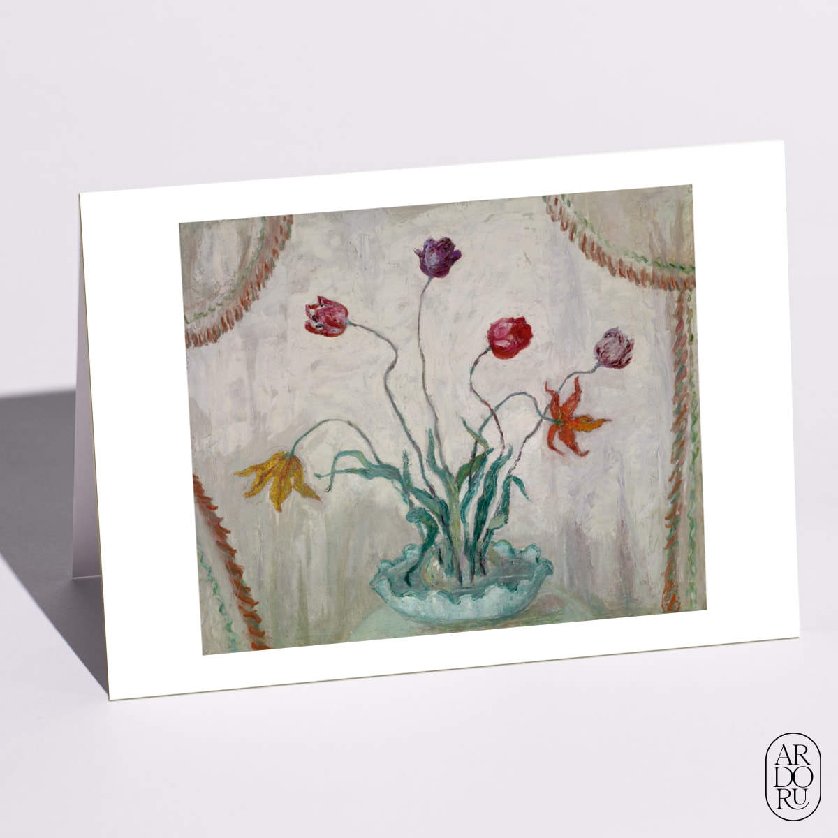 Bowl of Tulips by Florine Stettheimer