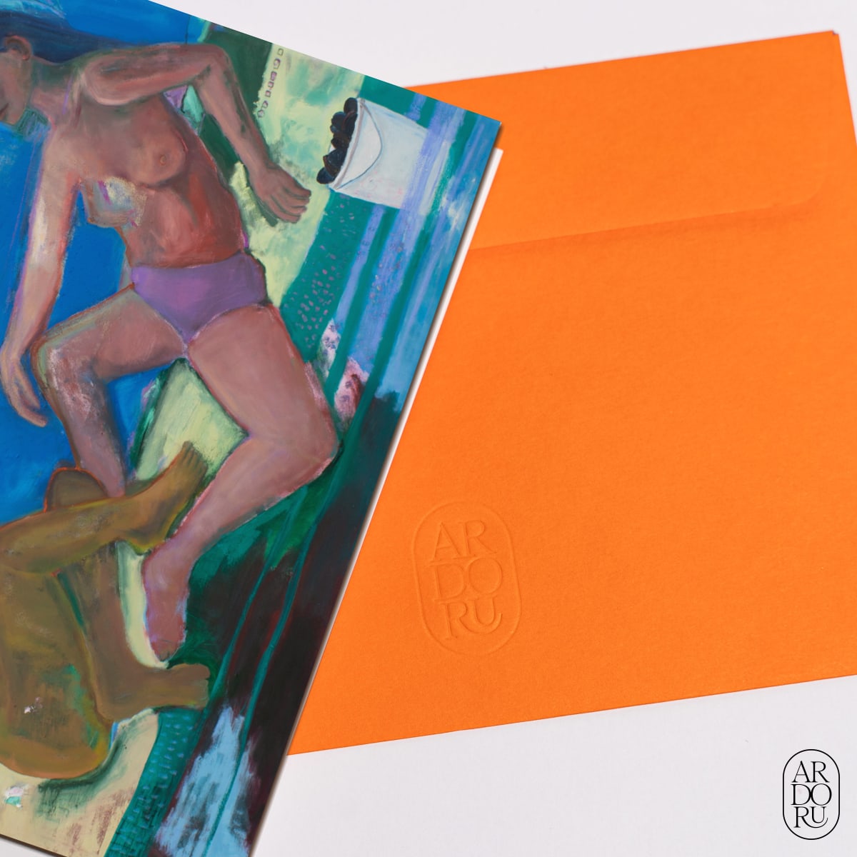 Love Keepsake Greeting Card - Oil Painting by Erica Newton