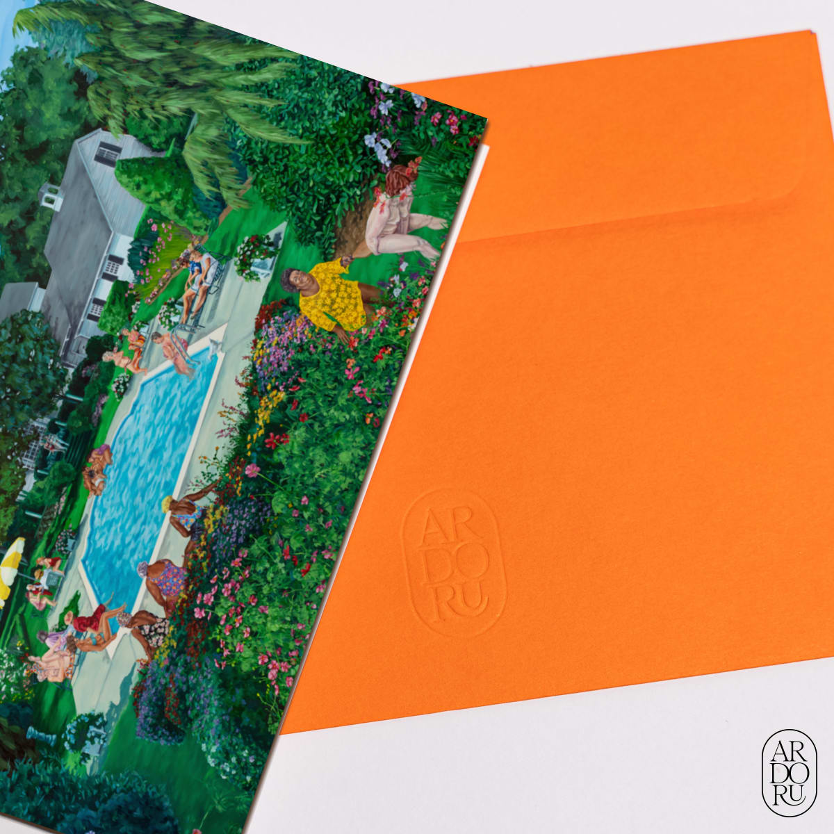 Just Because Keepsake Greeting Card - Pool Party
