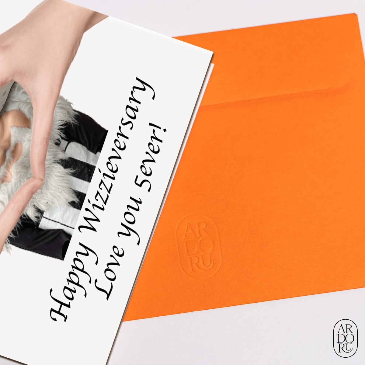 Anniversary Keepsake Greeting Card - Funny Wizard
