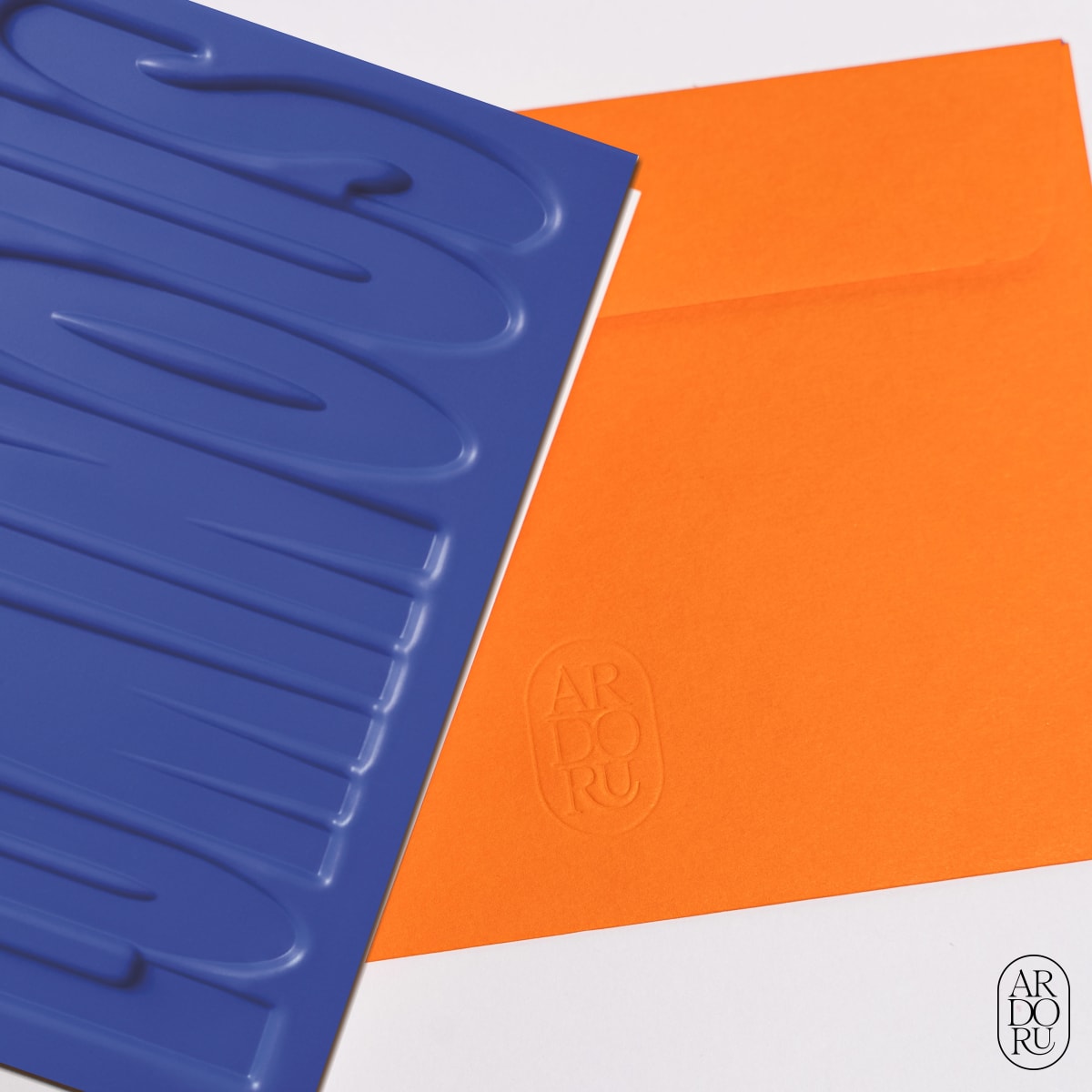 Just Because Keepsake Greeting Card - Embossed Text -Luminous