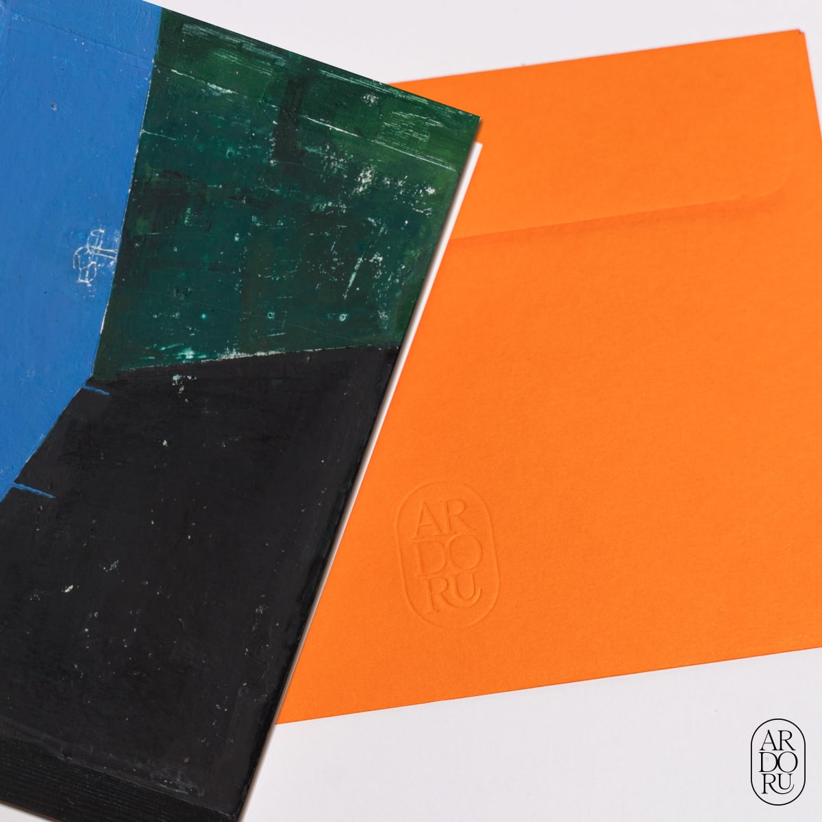 Just Because Keepsake Greeting Card - Abstract Landscape