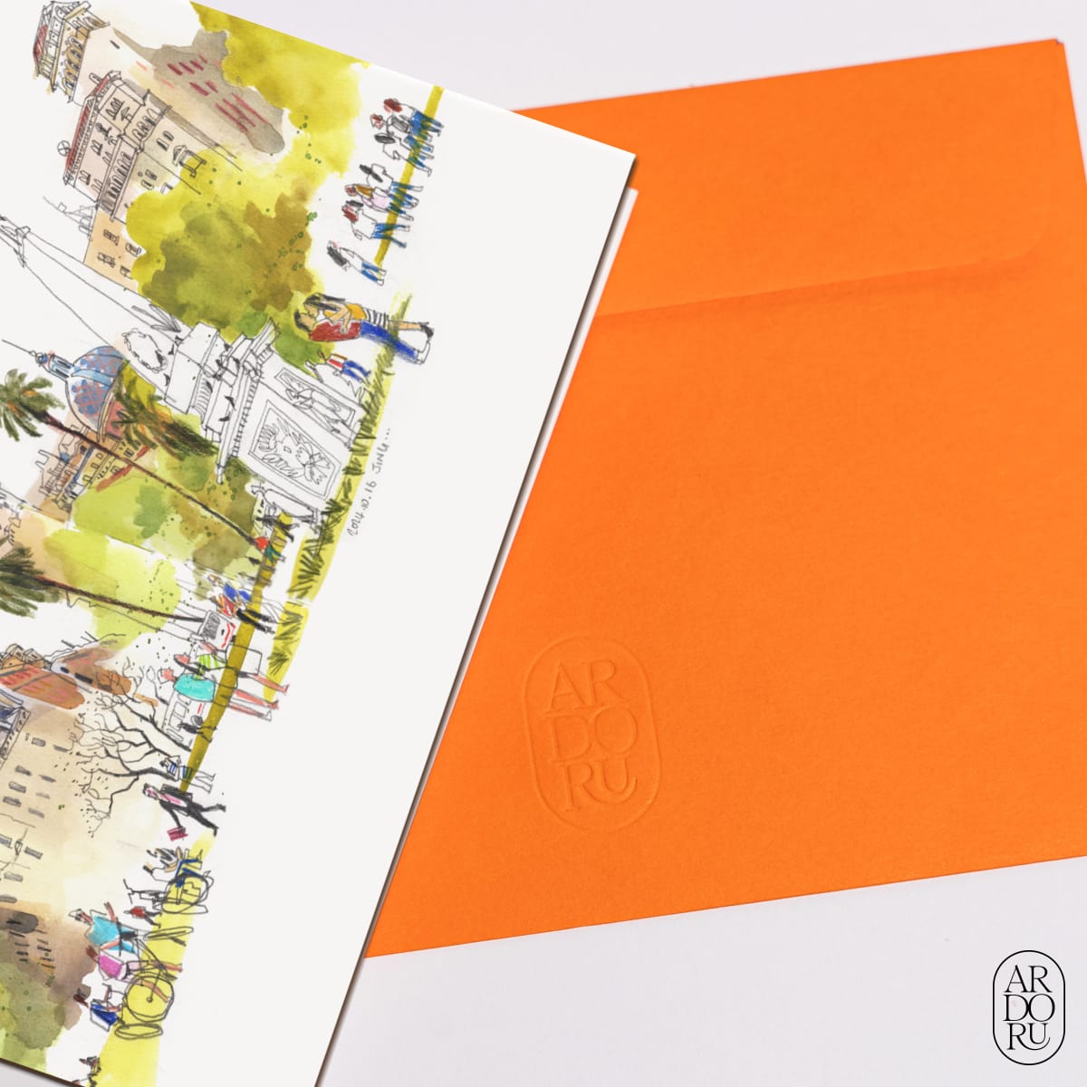 Just Because Keepsake Greeting Card - Buenos Aires, Argentina