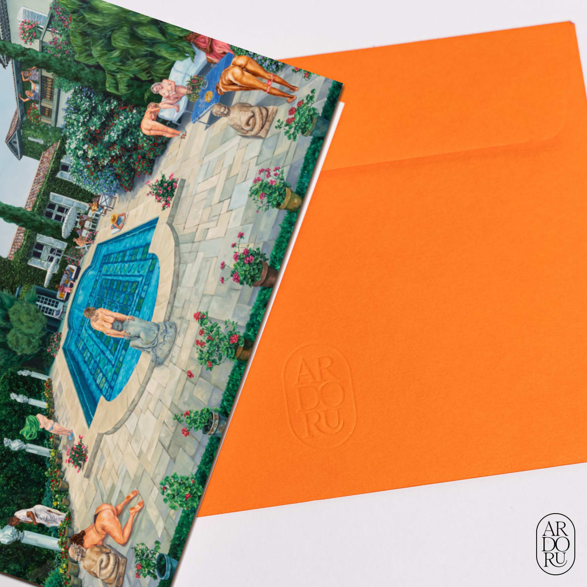 Love Keepsake Greeting Card - Poolside