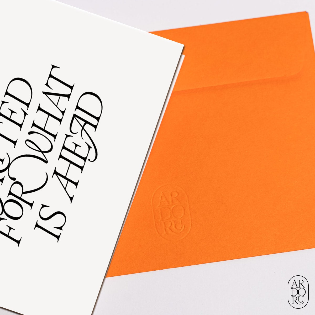 Just Because Keepsake Greeting Card - Excited For What Is Ahead by Francesco Dipierro