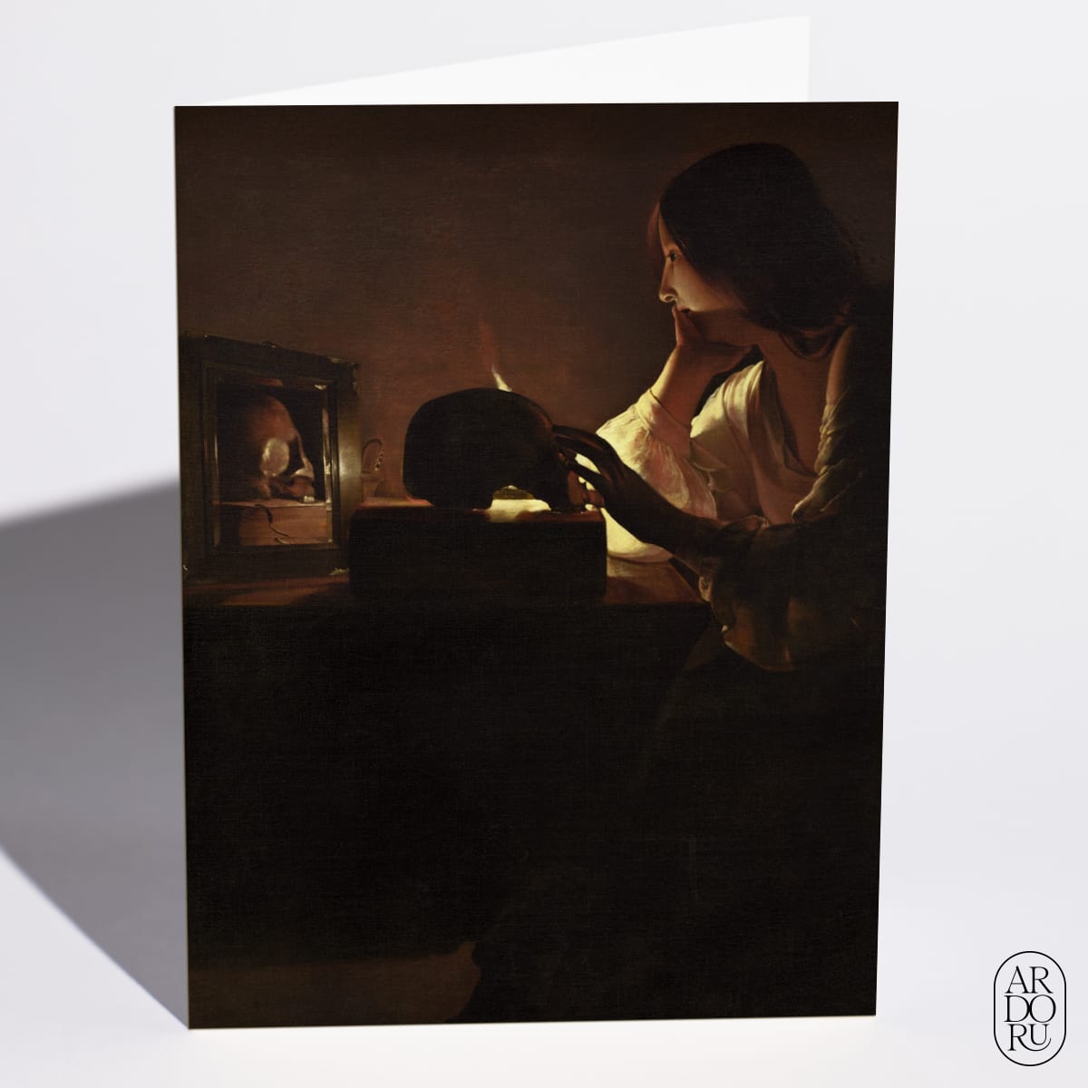The Repentant Magdalene by Georges de La Tour