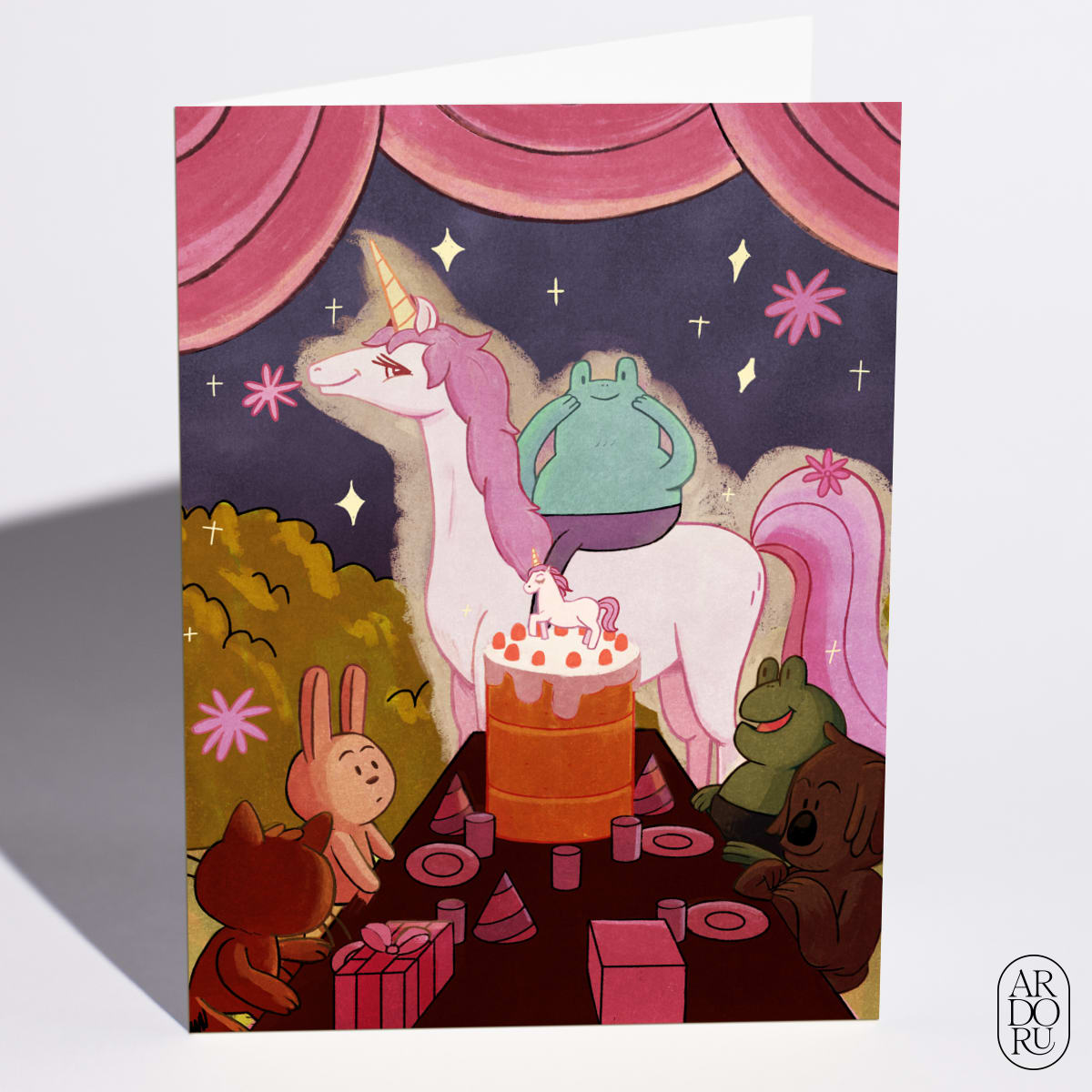Unicorn Birthday by AJ Howard