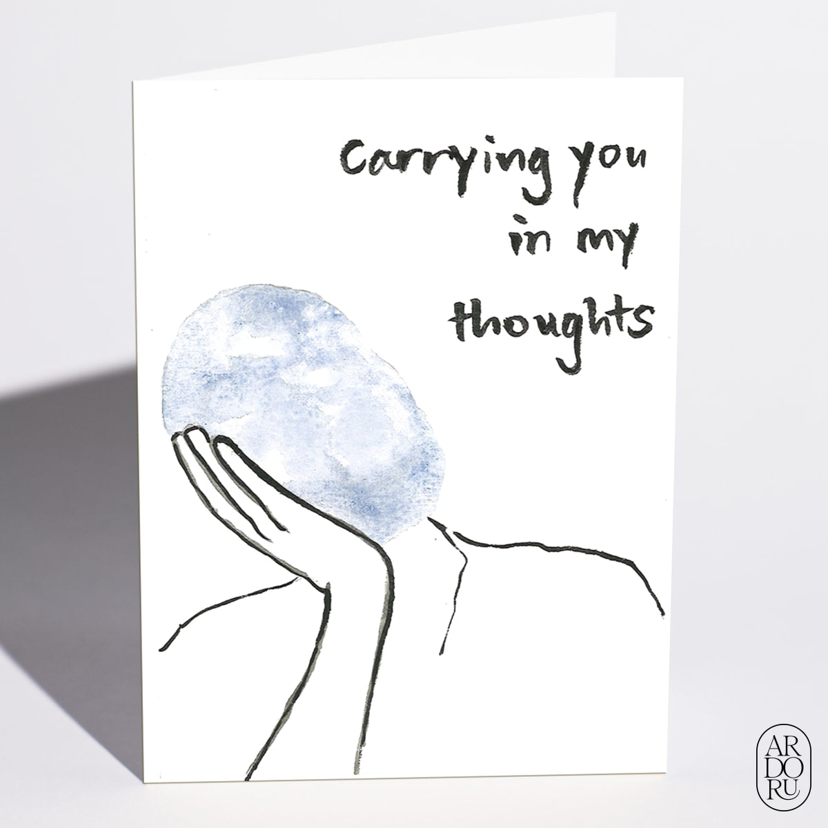 Carrying you in my thoughts, by Lara Apponyi