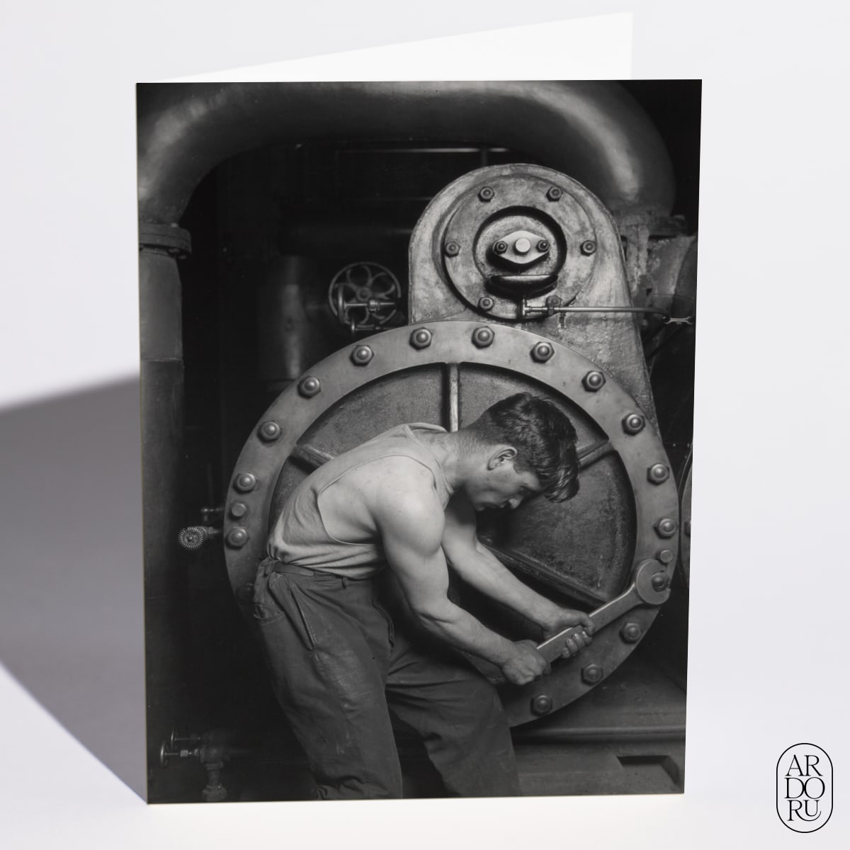 Power House Mechanic by Lewis W. Hine