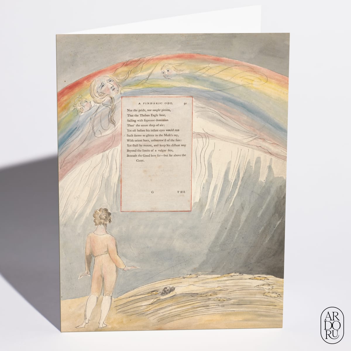The Progress of Poesy by William Blake