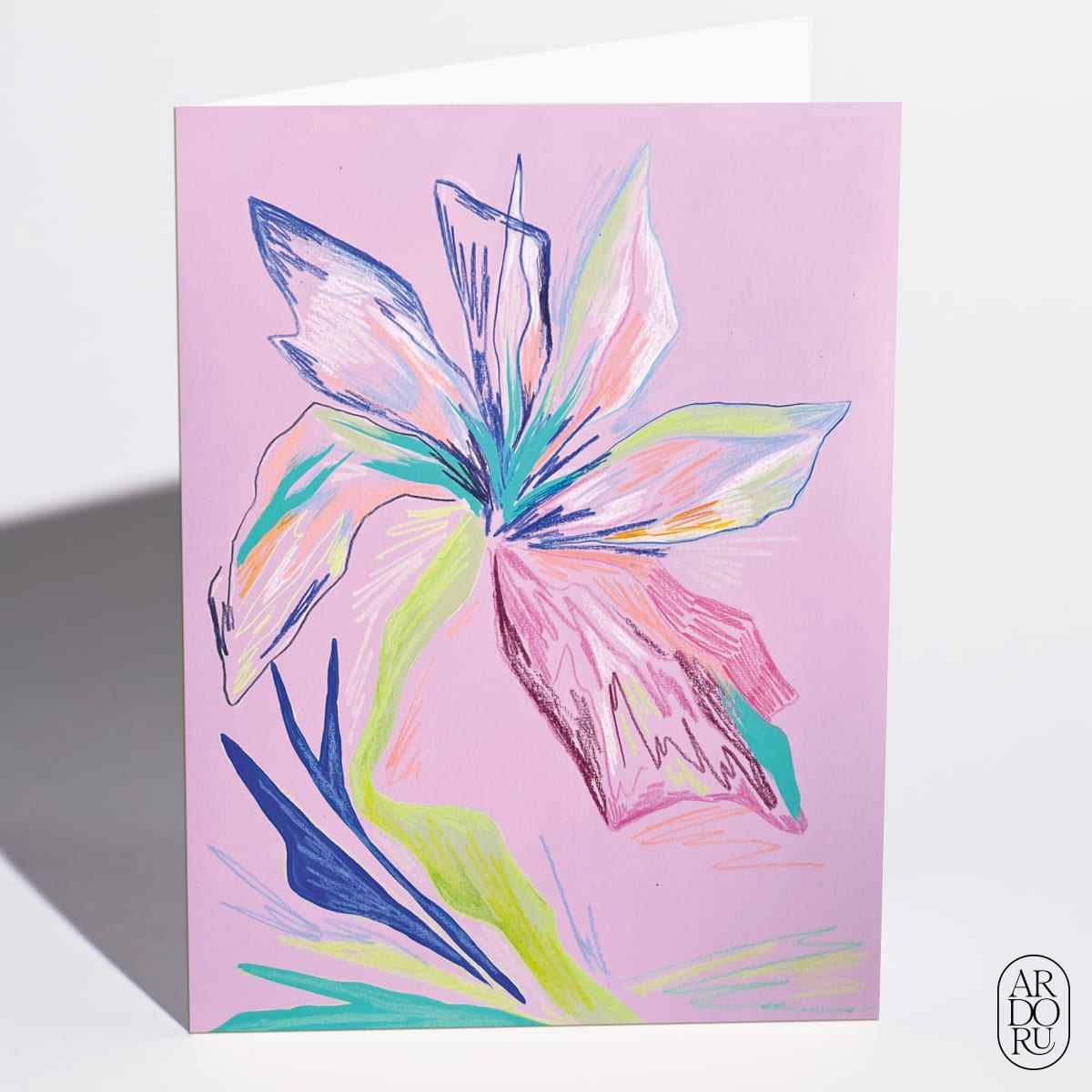 Pink Flower by Gamze Yalçın