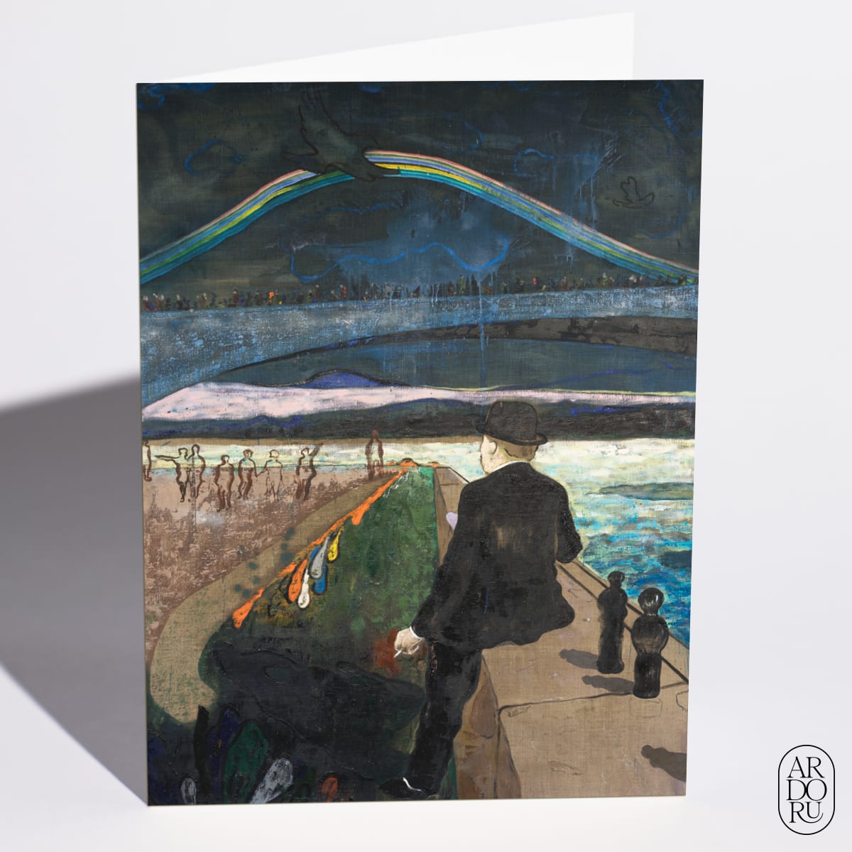 Man by the River by Luka Kurashvili
