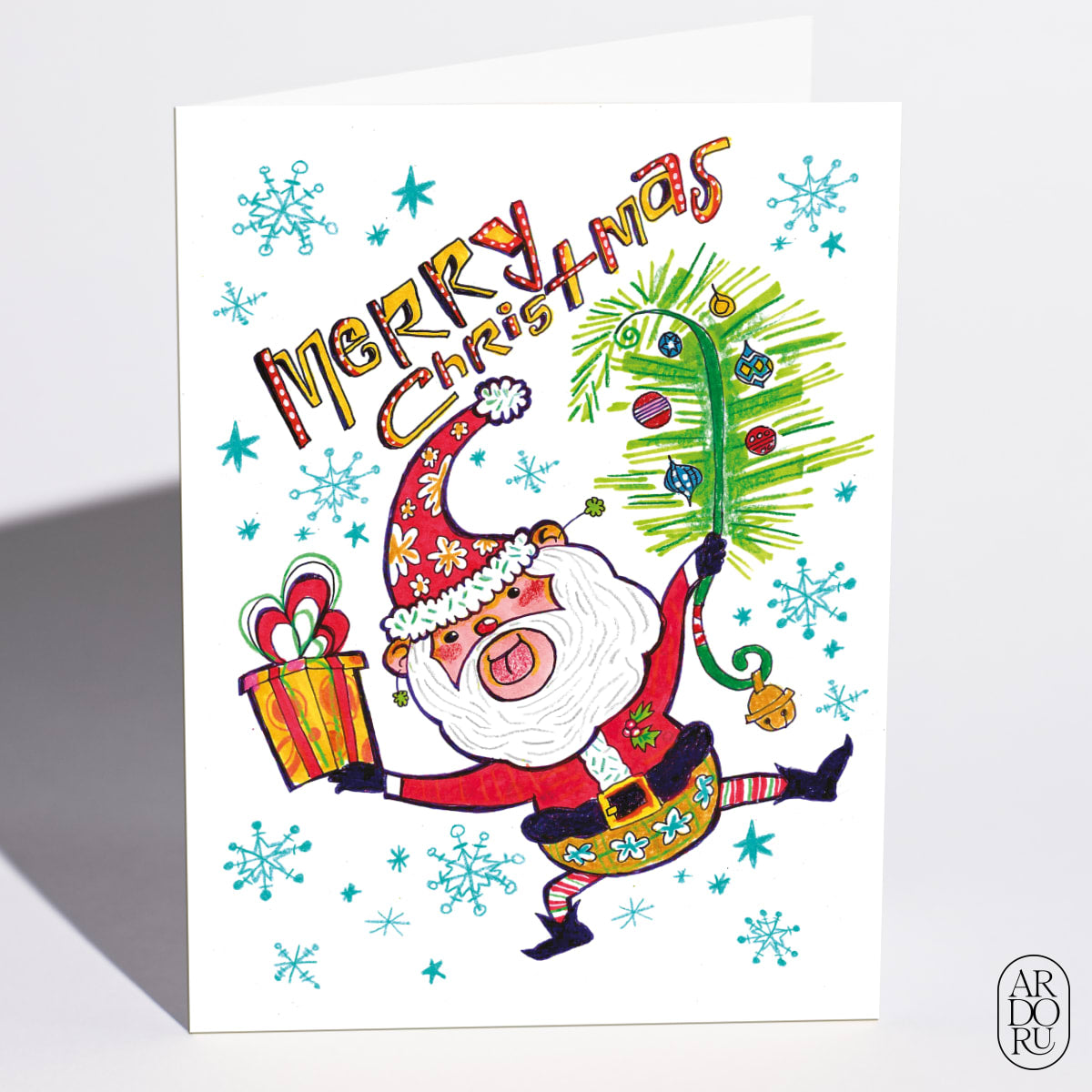 Flower Santa by Andrea Reyes