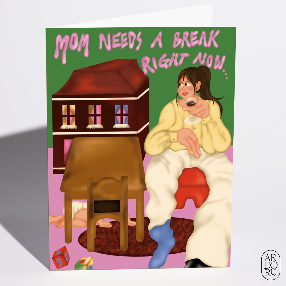 Mom Needs A Break by Marta Giunipero