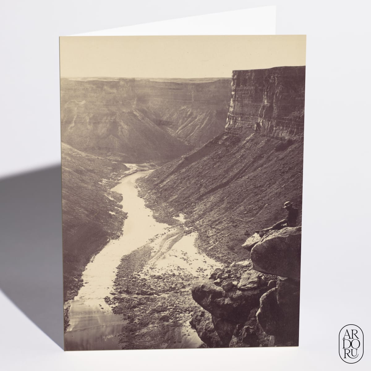Grand Canyon, Colorado River, Near Paria Creek, Looking West by William H. Bell