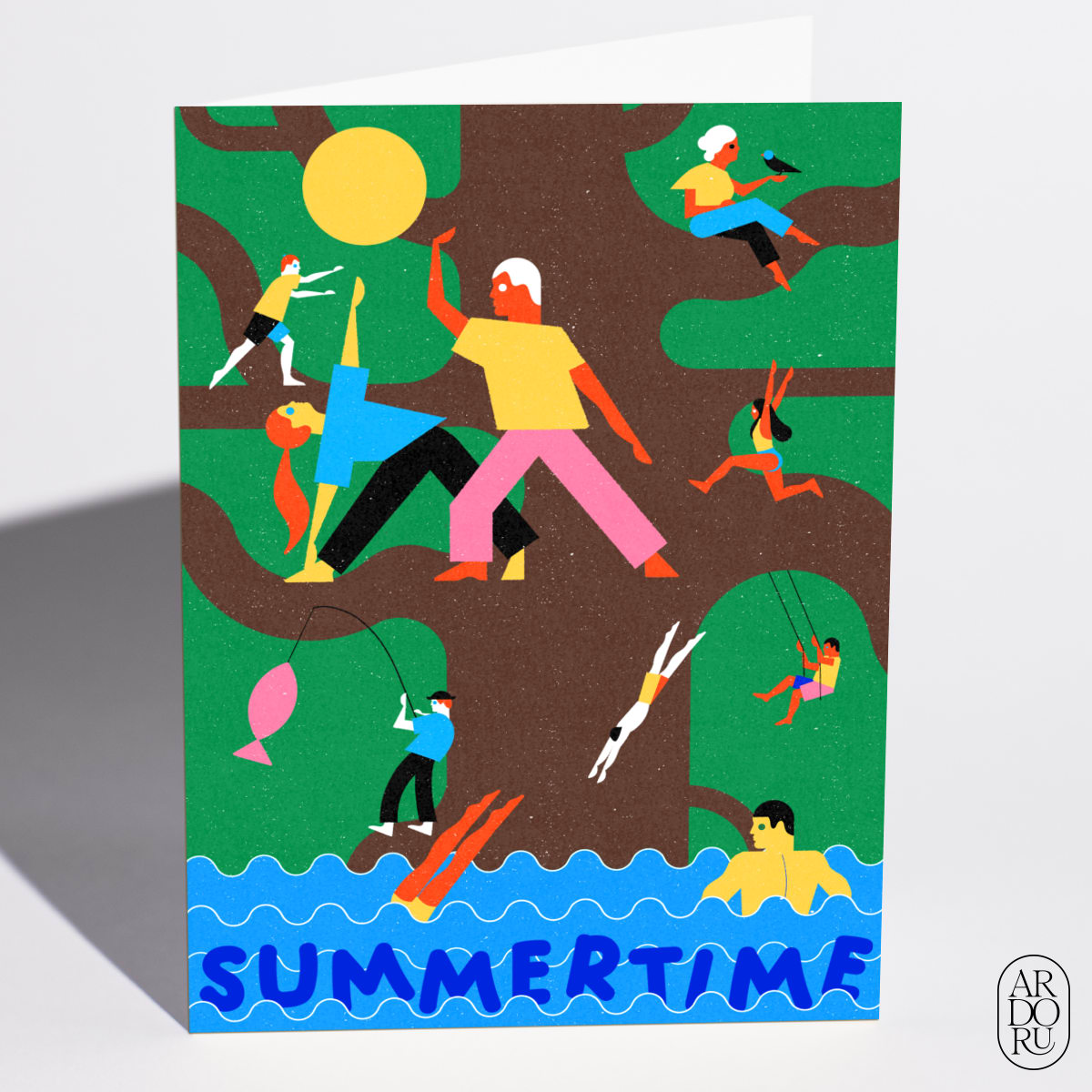 Summertime Tree by Staselė Jakunskaitė
