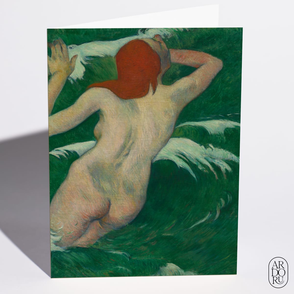 In the Waves (Dans les Vagues) by Paul Gauguin