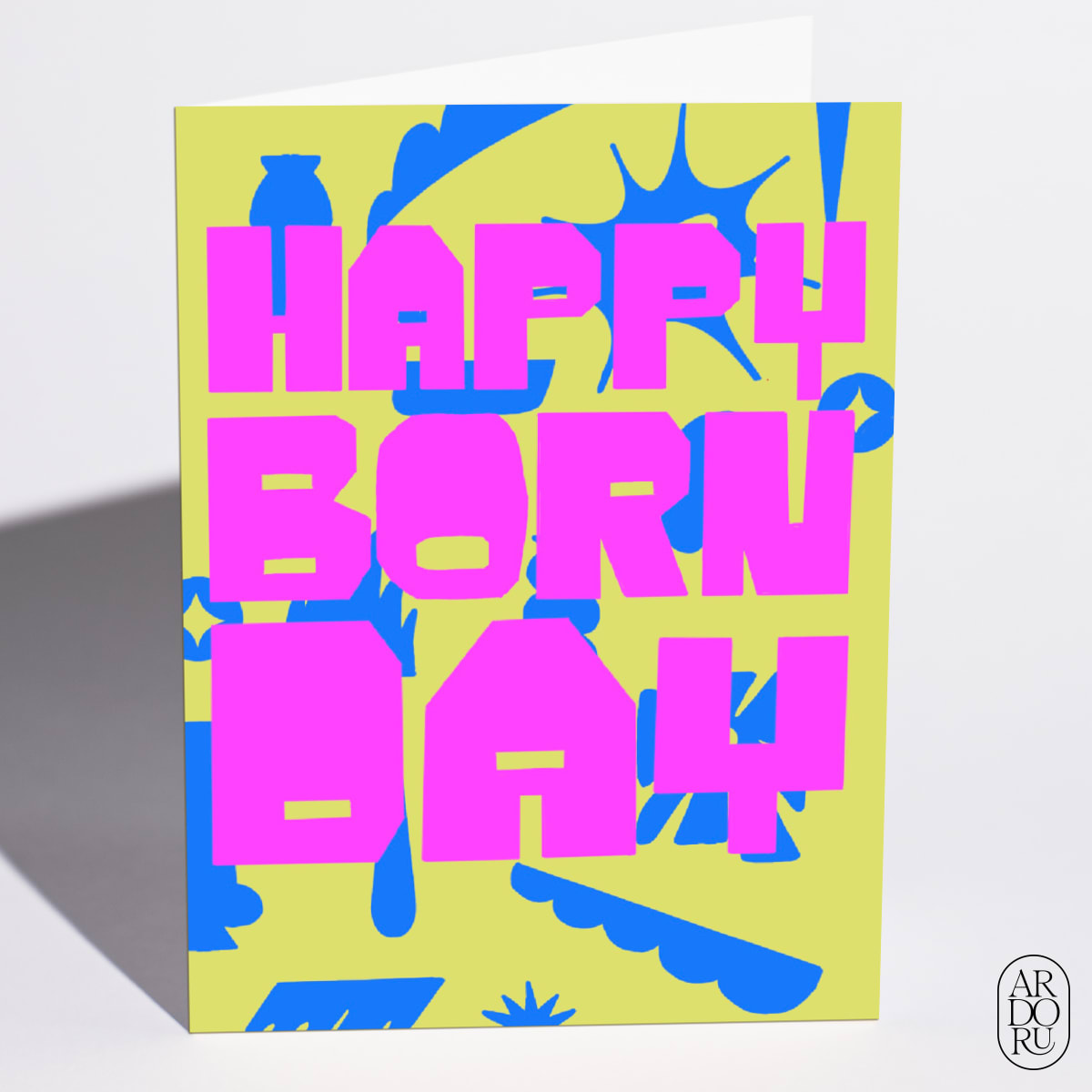 Happy Born Day Abstract by Upendo Taylor