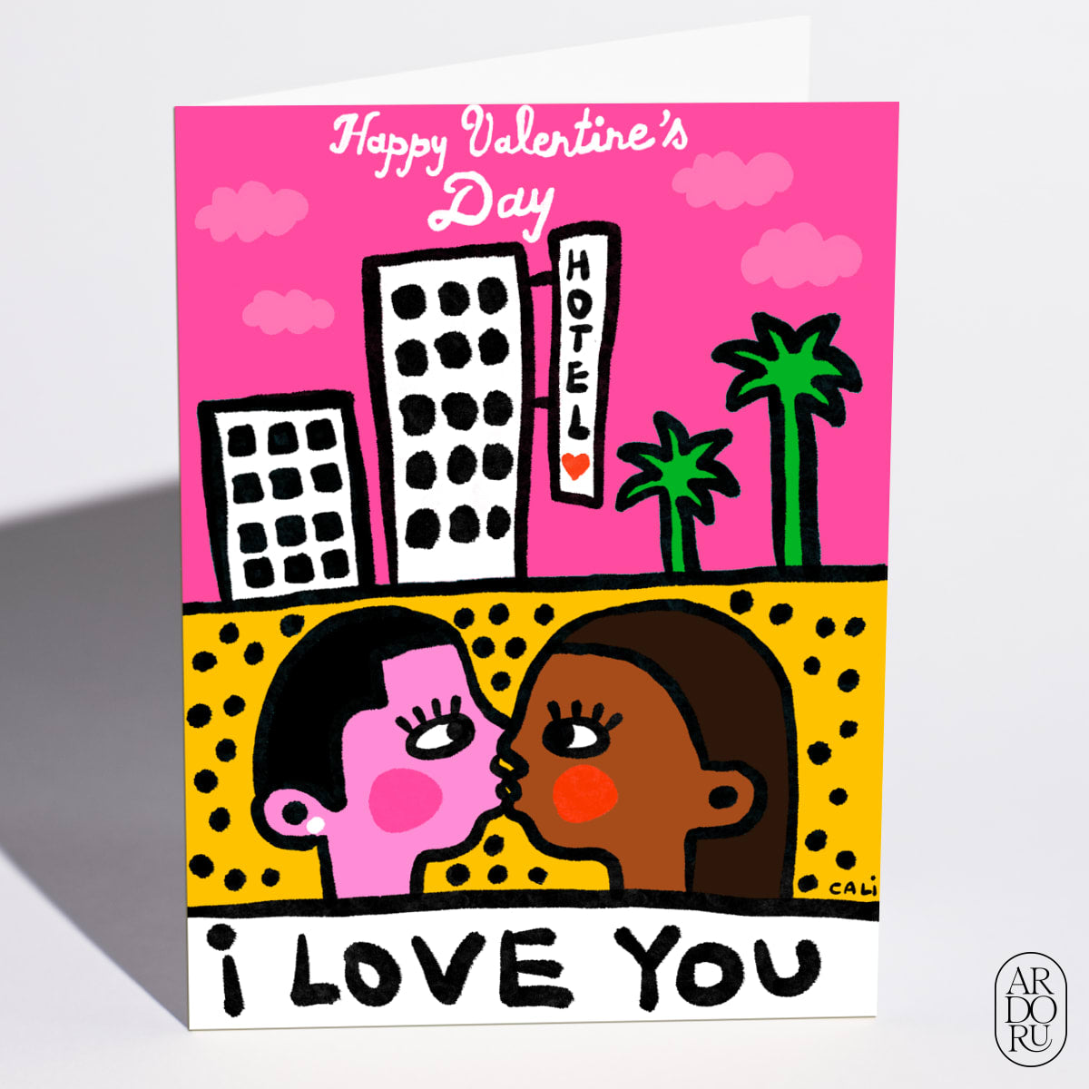 I LOVE YOU by Calixte Bernard