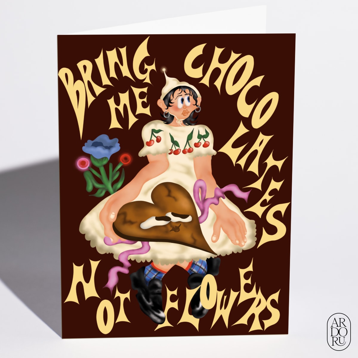 Bring Me Chocolate, Not Flowers by Marta Giunipero