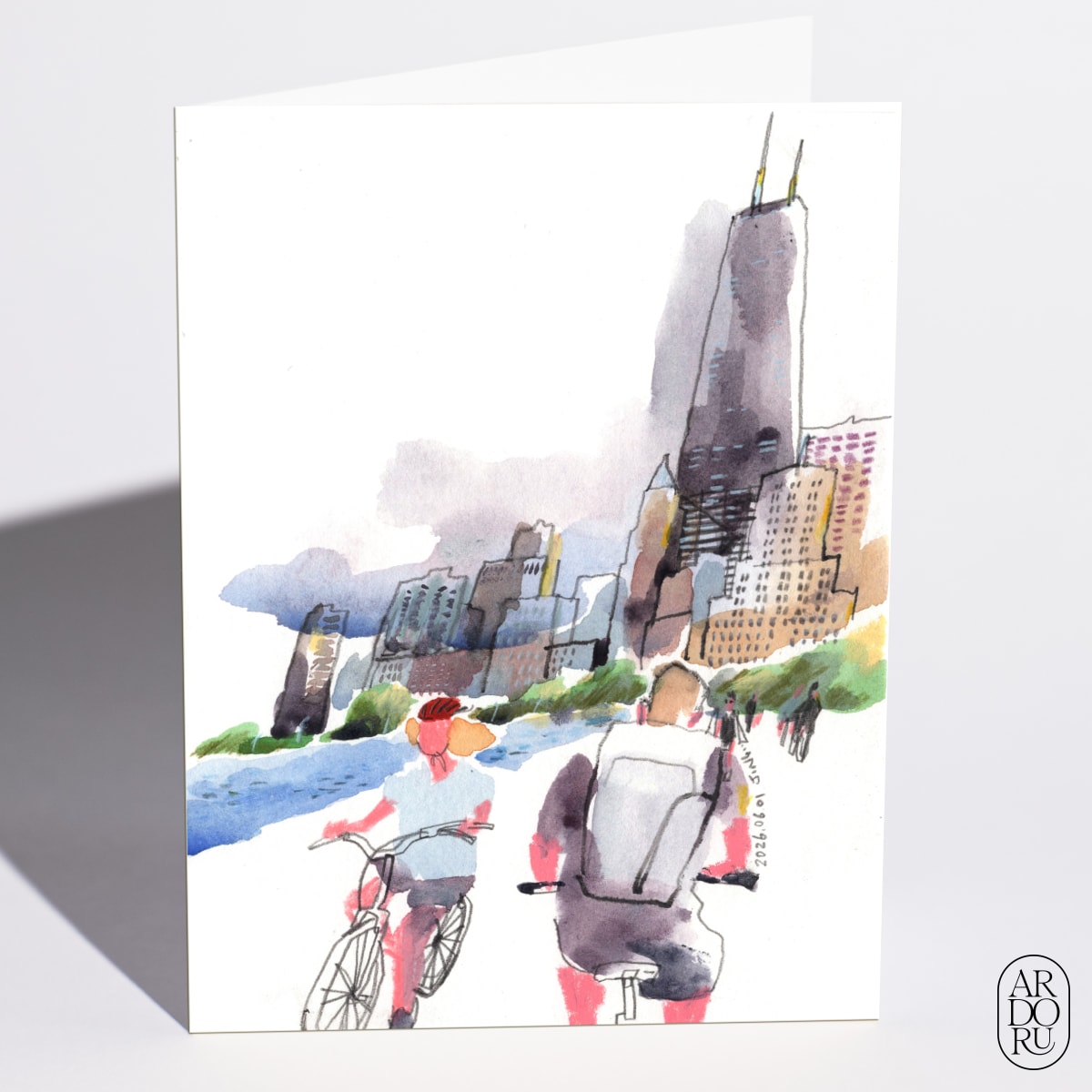 Lakefront Ride by Jenny Jing Zhang