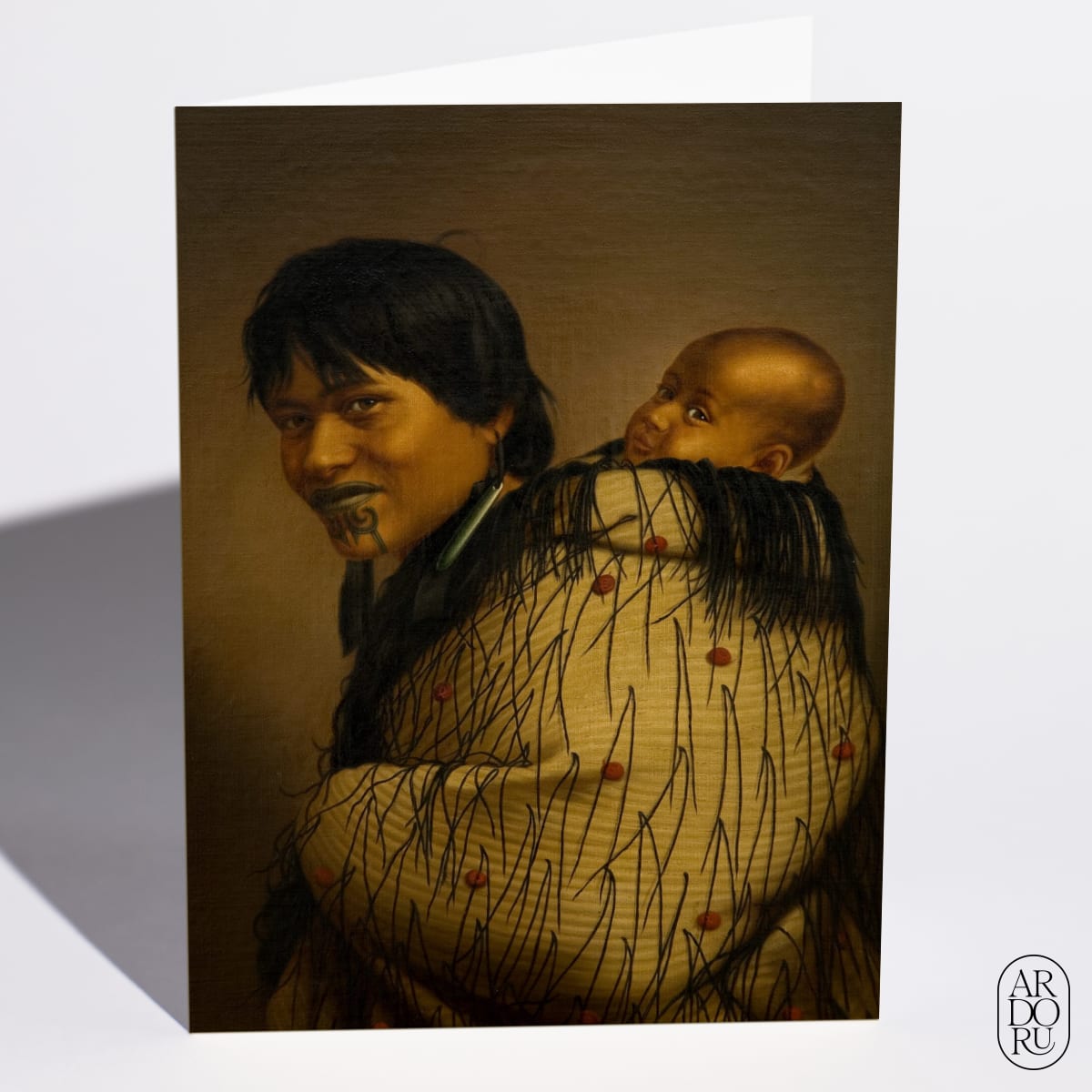 Heeni Hirini and Child by Gottfried Lindauer