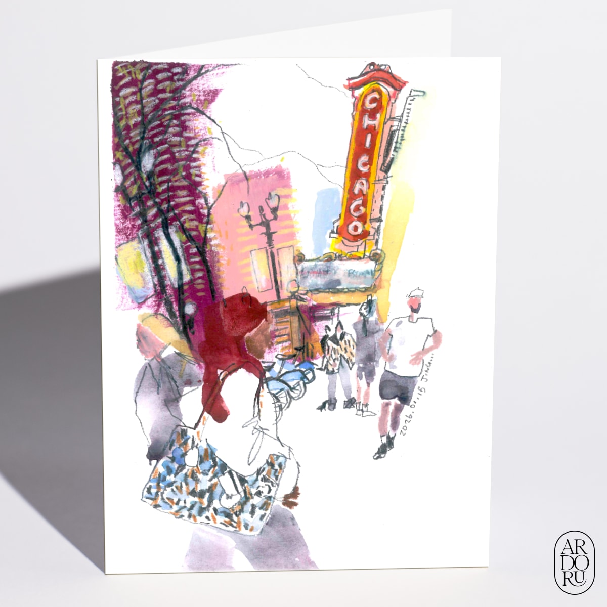 Chicago Theater by Jenny Jing Zhang