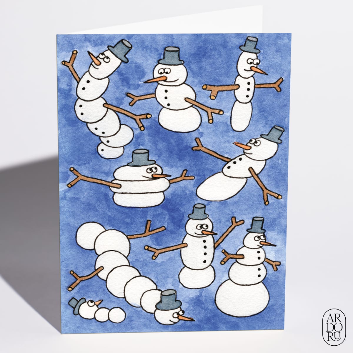 Bunch of Snowmen by Alex Cline
