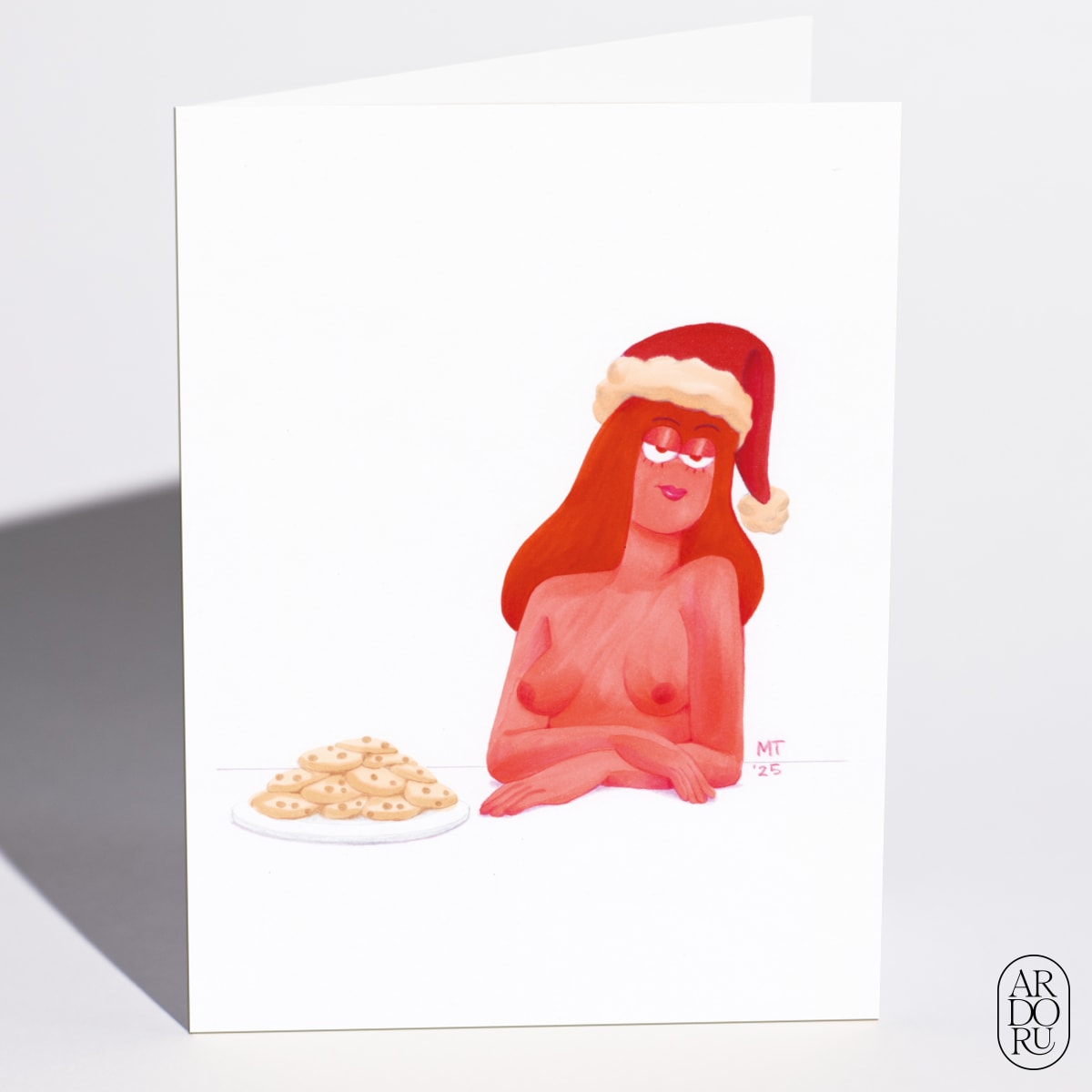 Cookies and Milk for Santa by Miranda Tacchia