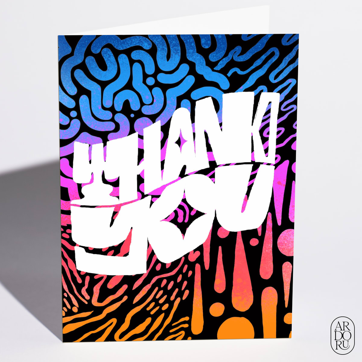 Thank You Biomorphic by Upendo Taylor