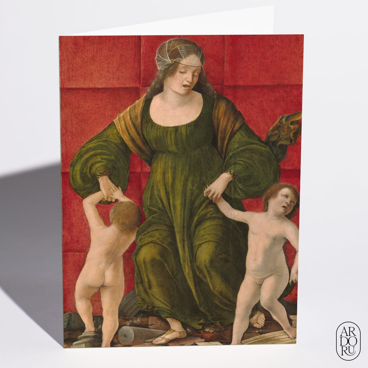 The Wife of Hasdrubal and Her Children by Ercole de' Roberti