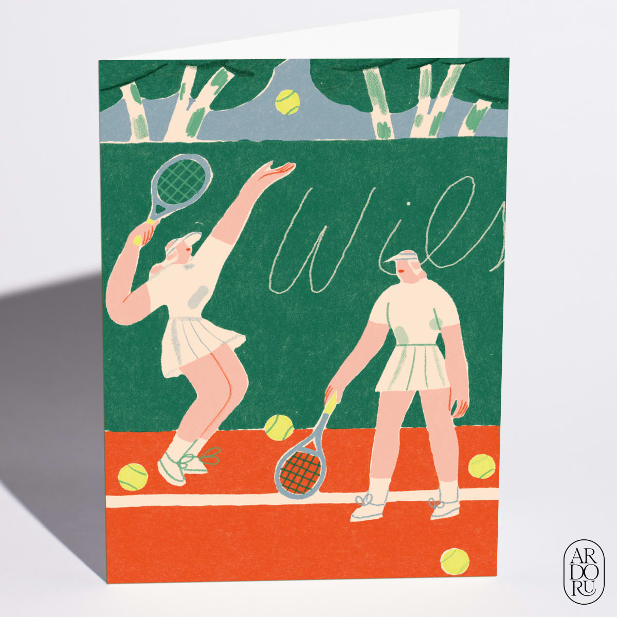 Playing Doubles At Korkkari, by Suvi Suitiala