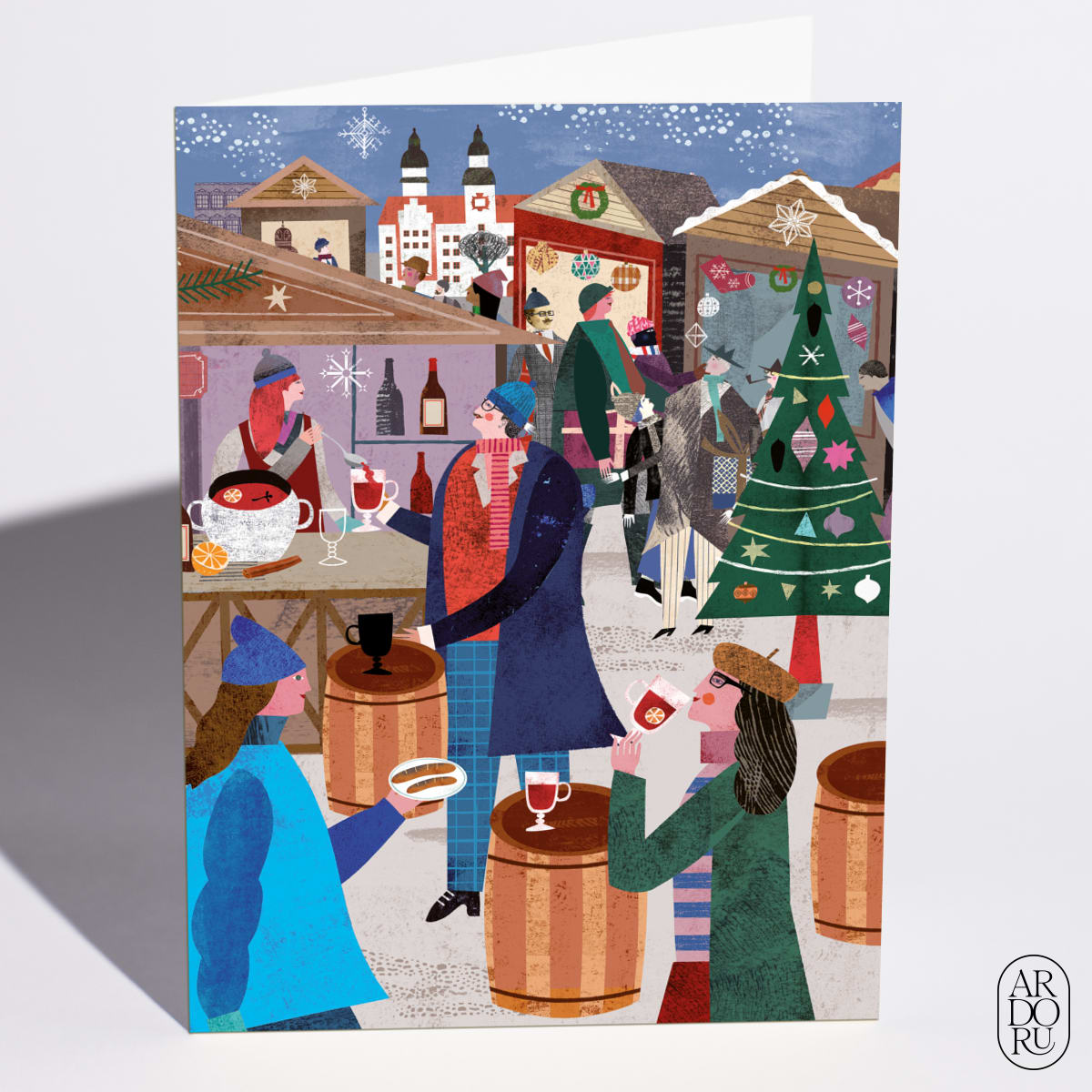 The Christmas Market by Martin Haake
