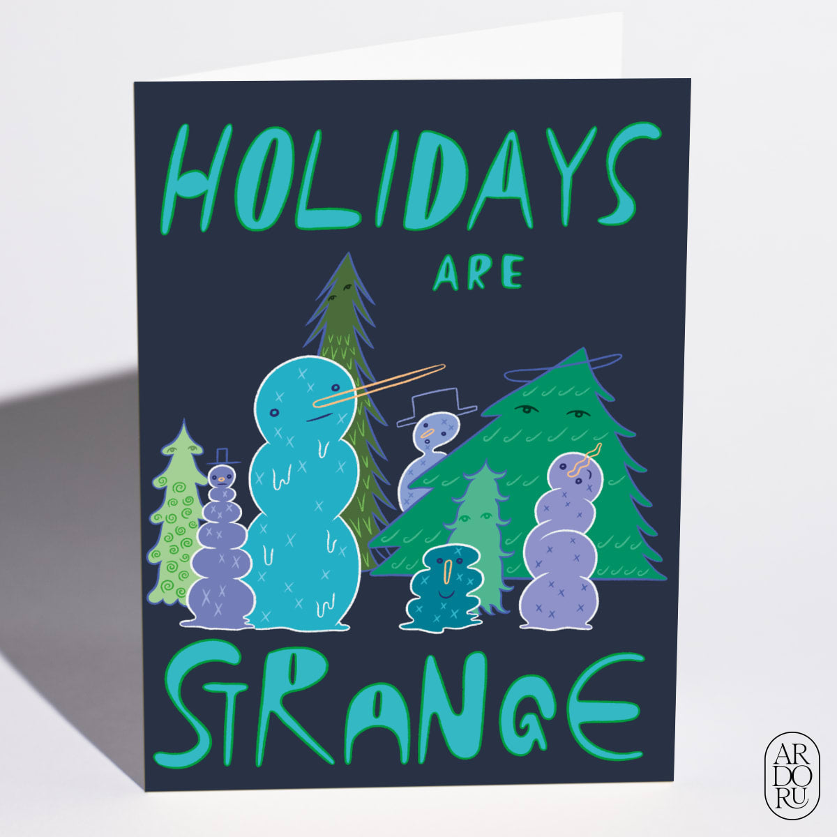 Holidays Are Strange by Natalie Horberg