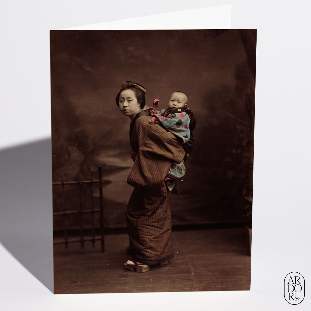 C21 Mother and Child by Kusakabe Kimbei