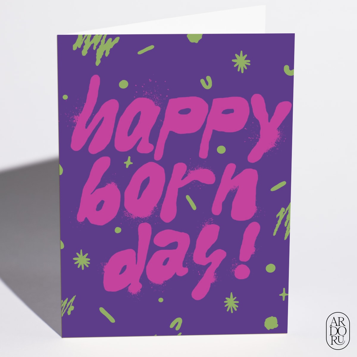 Happy Born Day Handstyle by Upendo Taylor