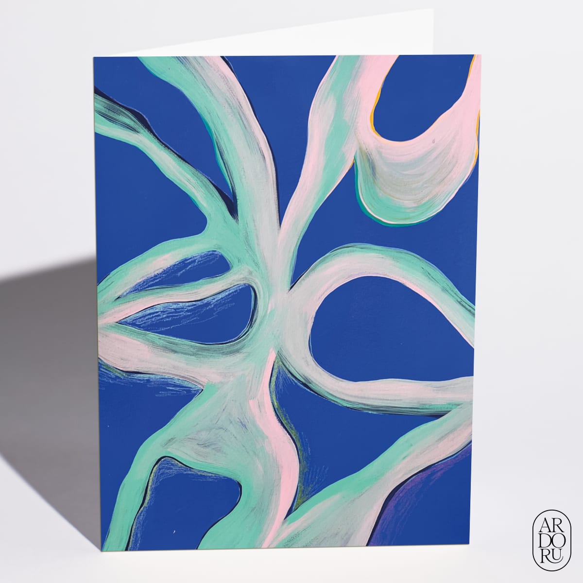 Blue Abstract by Gamze Yalçın