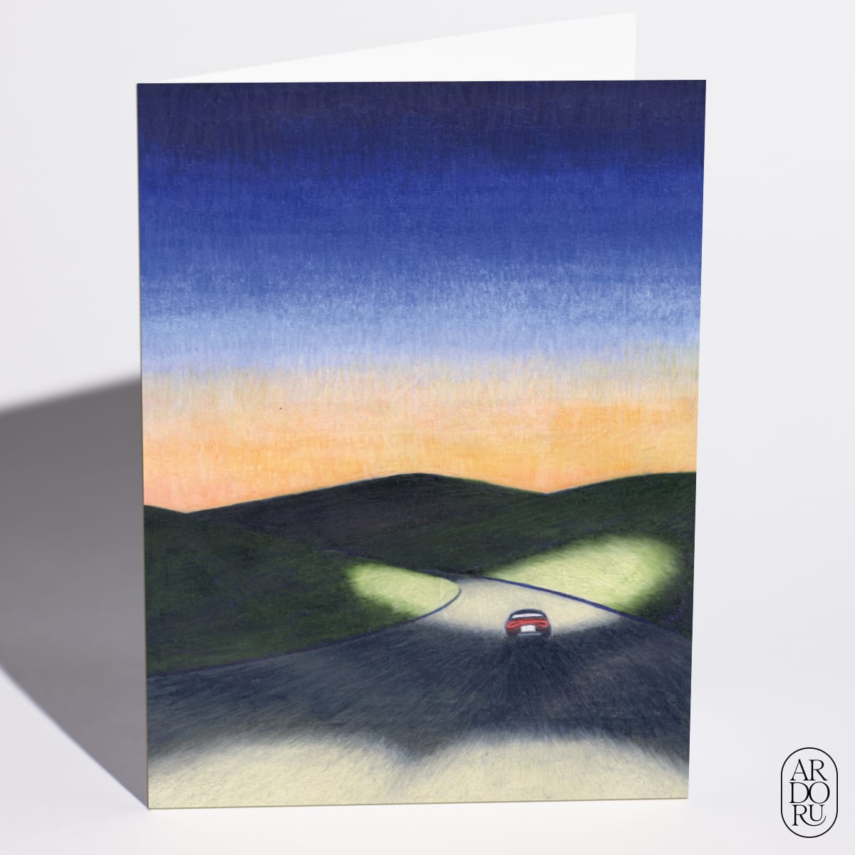 Route À l'Aube (Road At Dawn) by Pierre Dawance