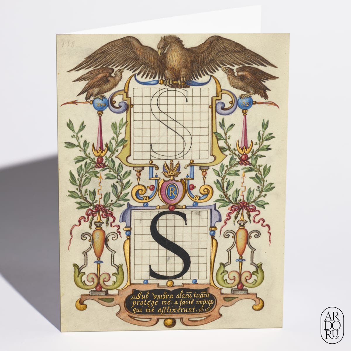 Guide for Constructing the Letter S by Joris Hoefnagel