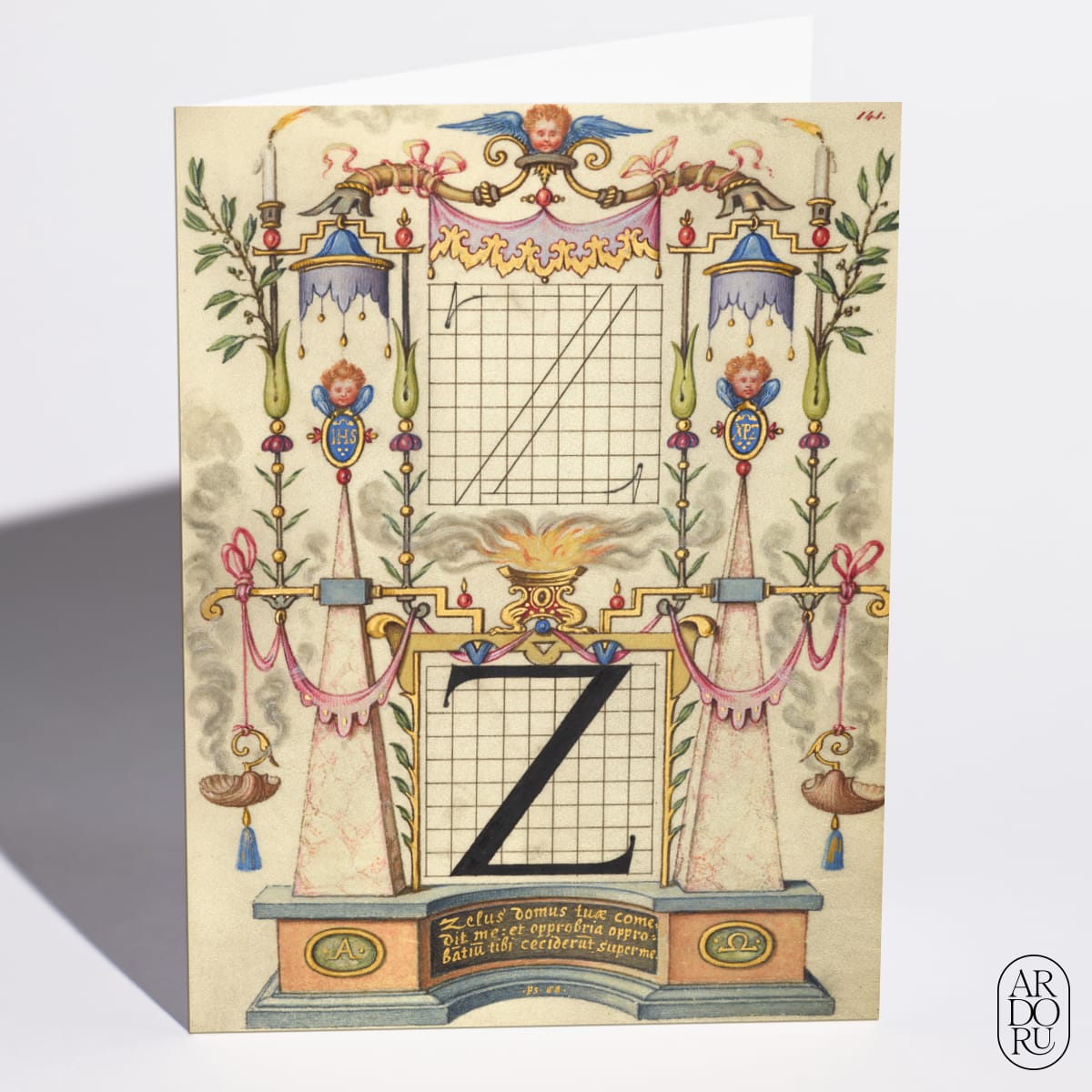 Guide for Constructing the Letter Z by Joris Hoefnagel