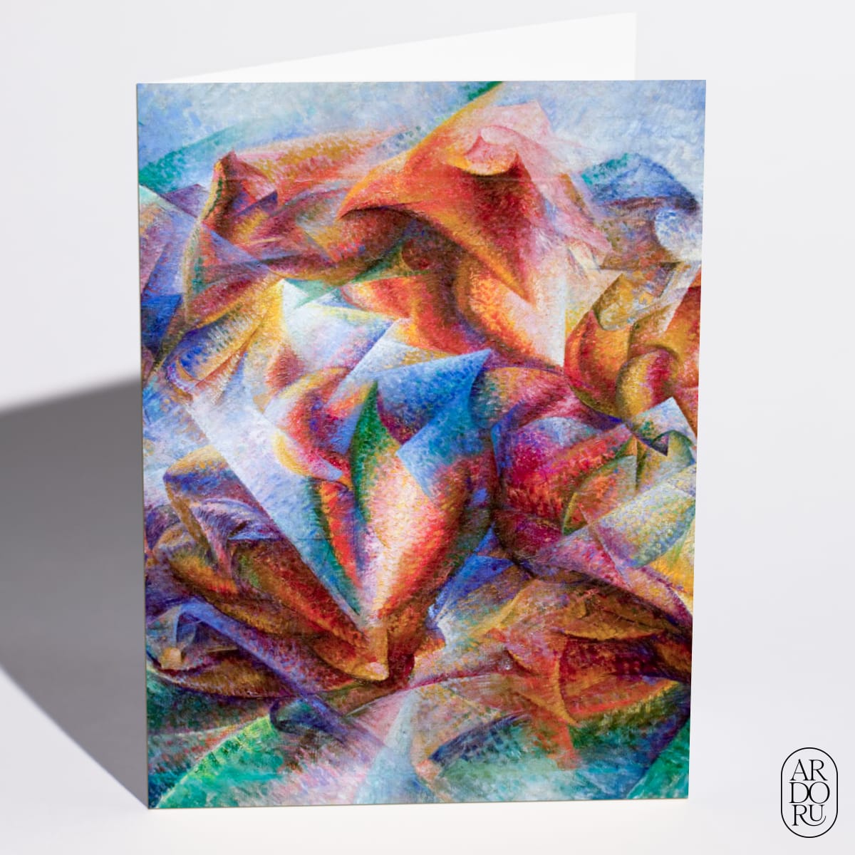 Dynamism of a Soccer Placer by Umberto Boccioni