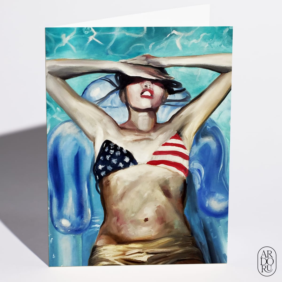 American Flag (Blow Up) by Charlie Stein
