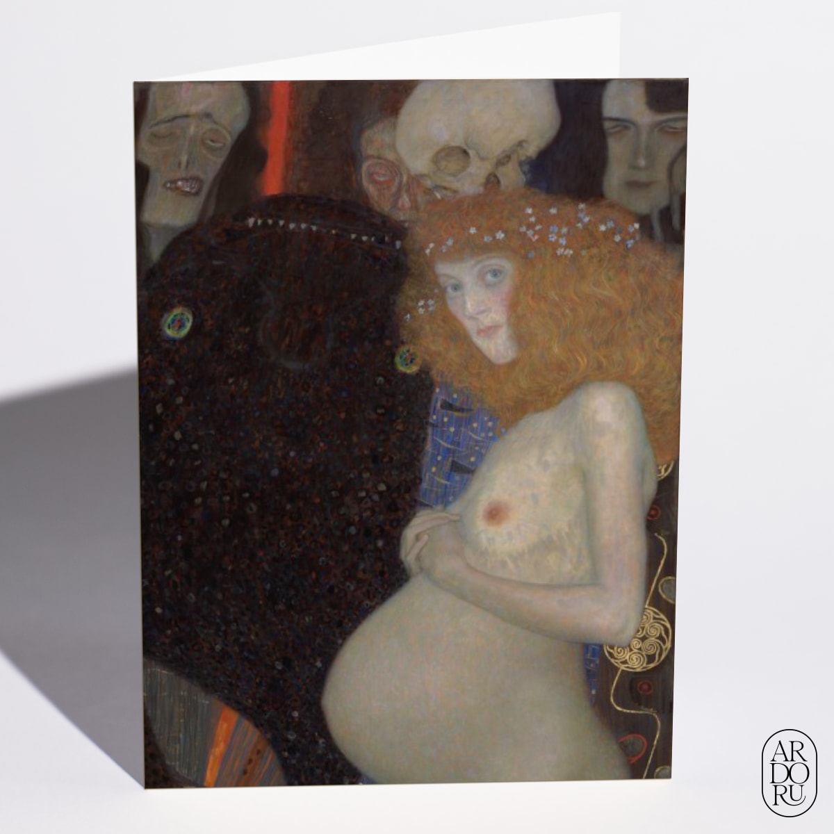 Hope I by Gustav Klimt