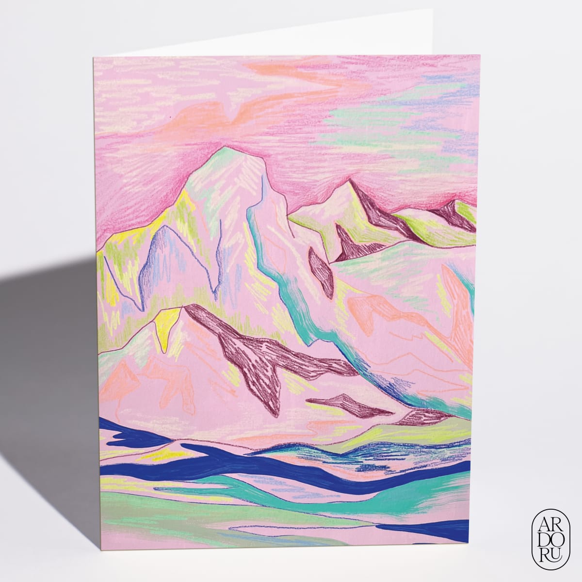 Pink Mountain by Gamze Yalçın