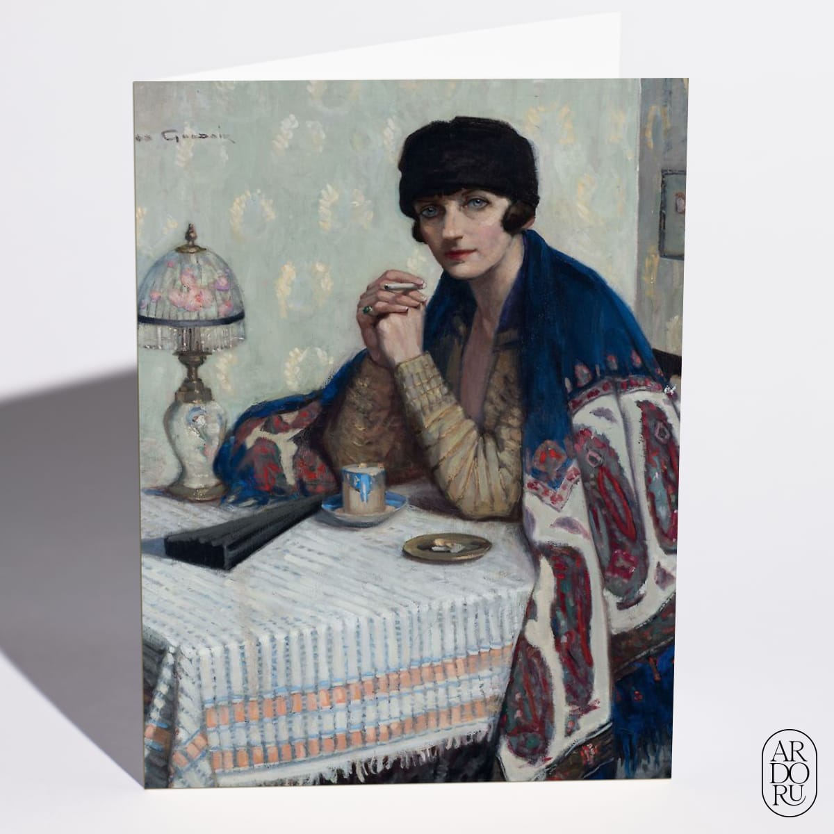 Girl with Cigarette (Rachel Dunn) by Agnes Goodsir